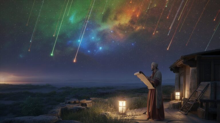 流星雨的秘密色彩：古人怎麼看這天空的奇景？