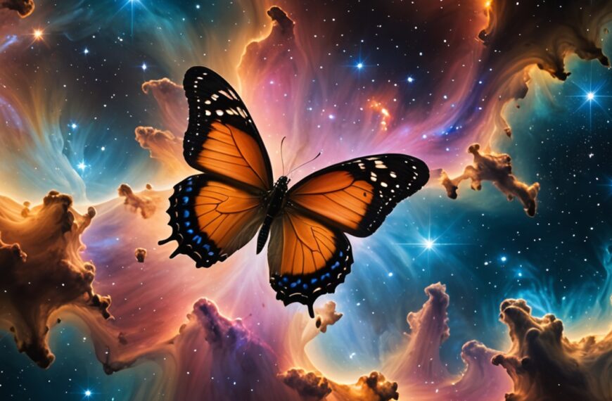 蝴蝶星雲：太空中也有蝴蝶！