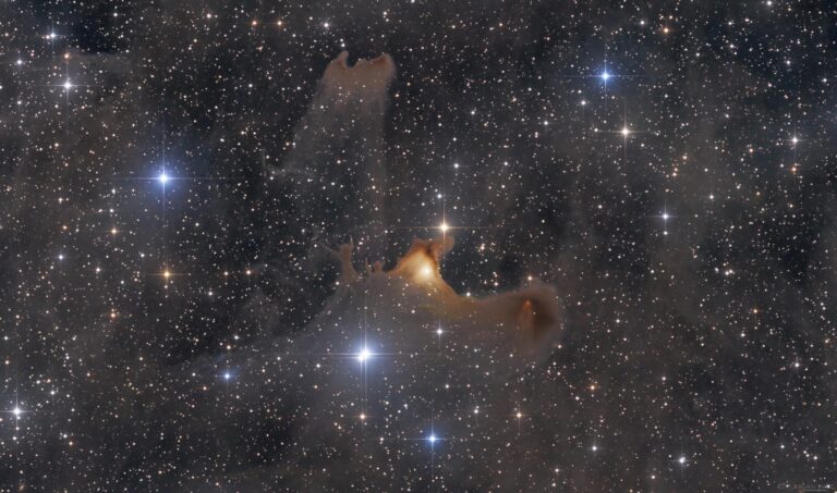 NASA最新影像：幽魅蝙蝠星雲，自然界的恐怖感