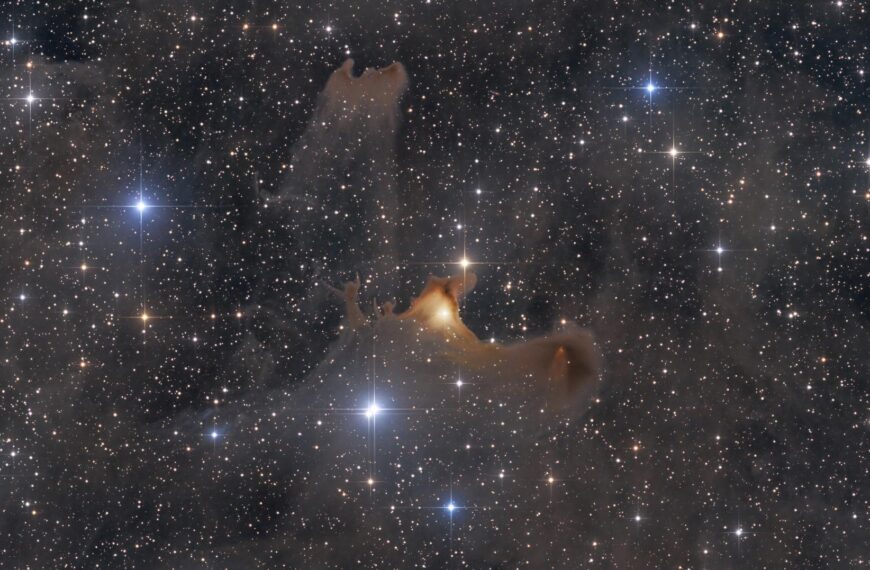 NASA最新影像：幽魅蝙蝠星雲，自然界的恐怖感