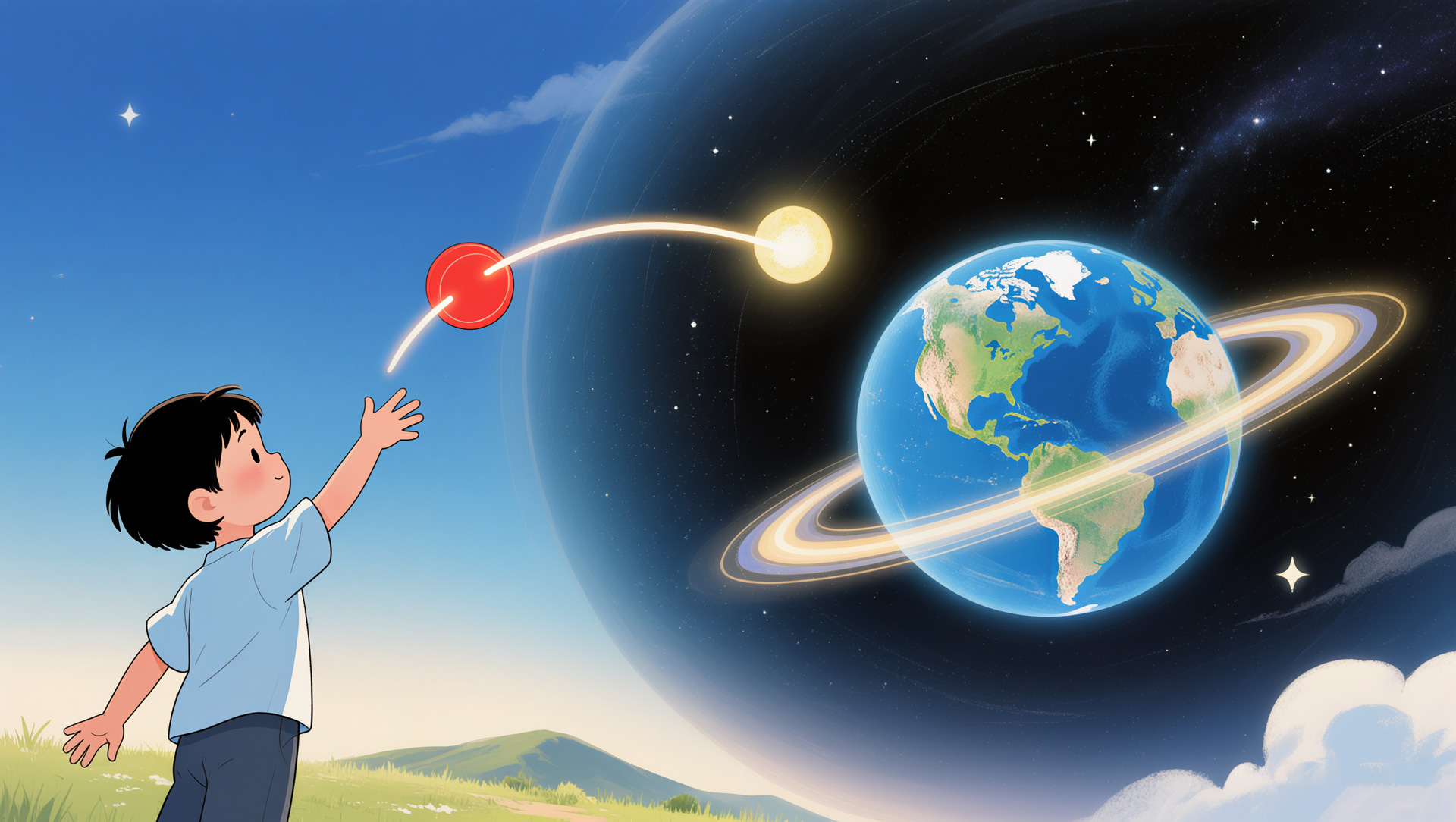 【圓週運動1】從投球到行星運行：淺談牛頓力學與圓周運動