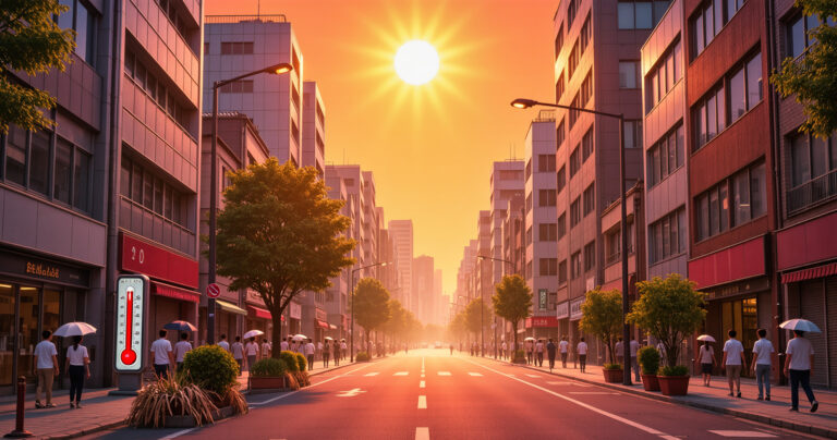 日本7月均溫創史上新高！較基準值飆升+2.89℃ 高溫紀錄連續三年刷新