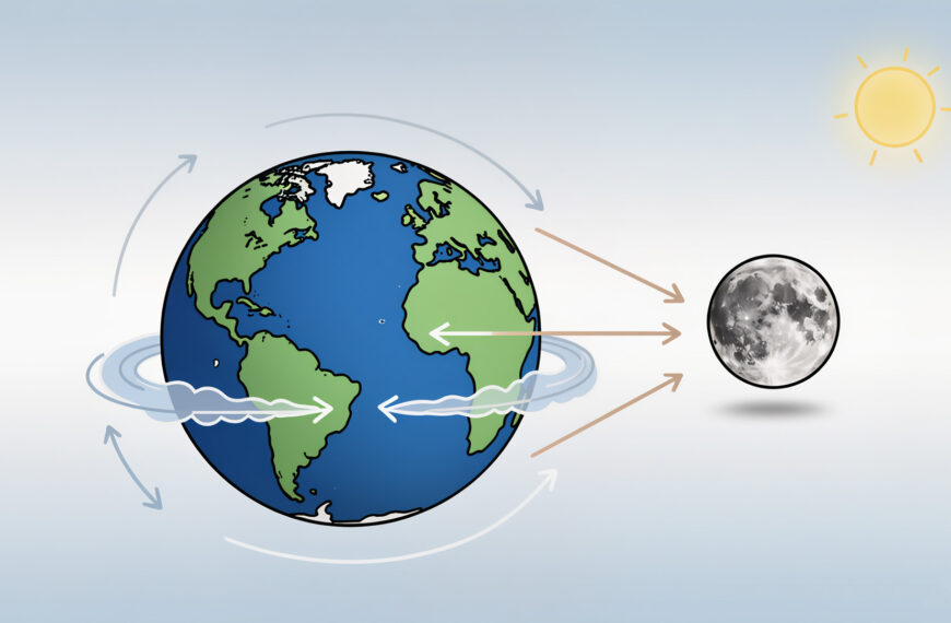 【力場4】簡單理解潮汐力與萬有...