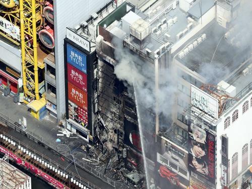 大阪道頓堀建築物火警，消防員殉職在日本經常發生！