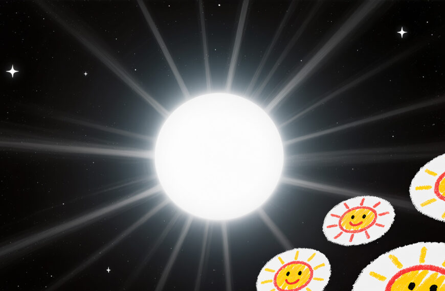 太陽的真實顏色並非黃色/橙色/紅色，幼稚園老師都教錯了！🌞