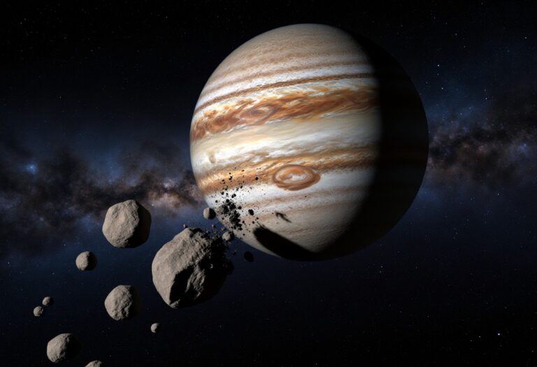 木星如何吞噬幼小行星，氣態巨行星成長黑暗史