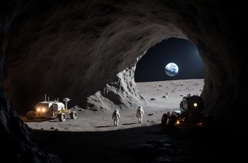 未來月球基地將會建在熔岩洞這個天然庇護所！