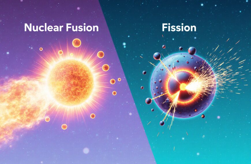 【深造物理】核聚變和核裂變有甚麼分別？