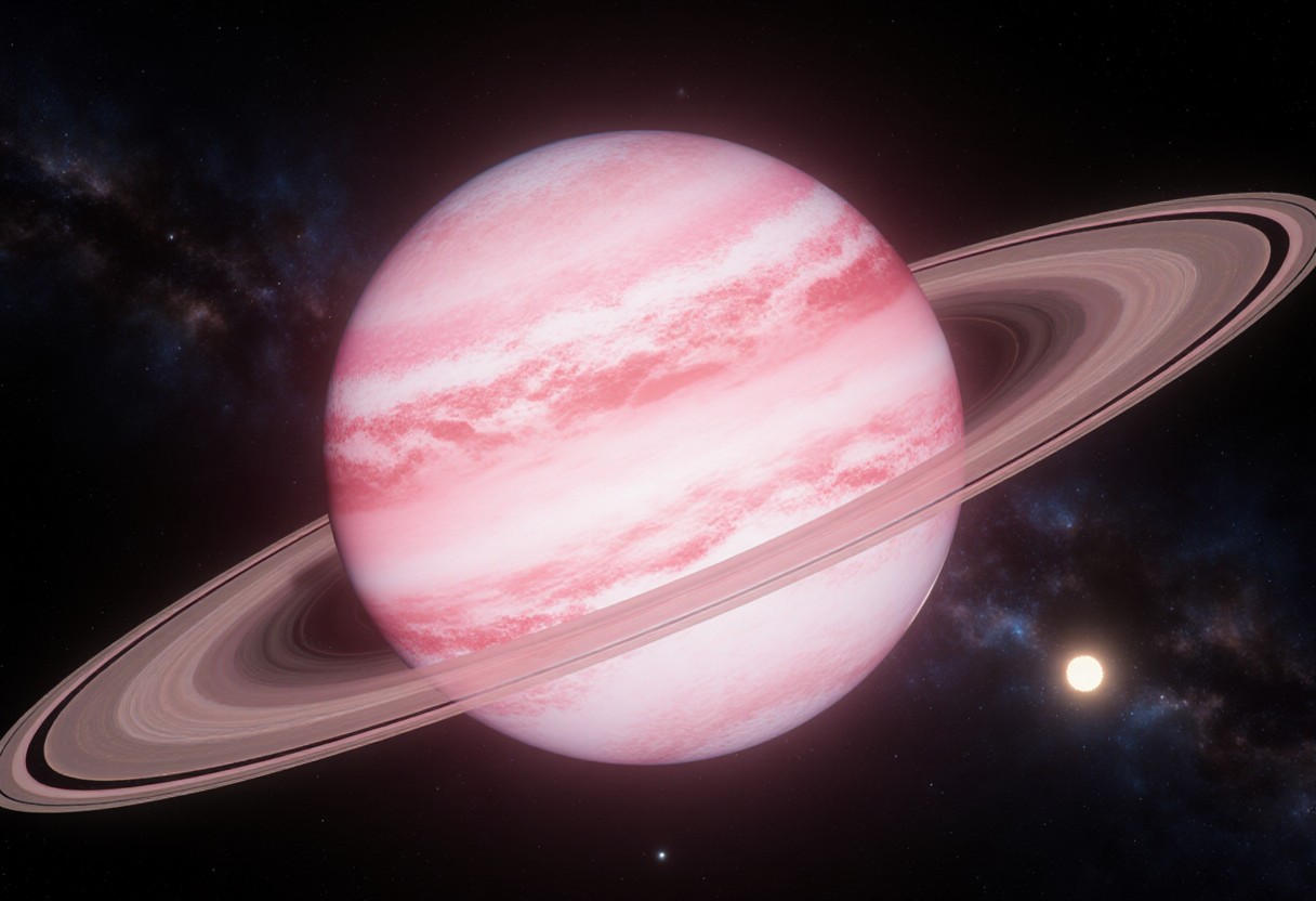 NASA發現了一個粉紅色系外行星，這顏色是如何形成？