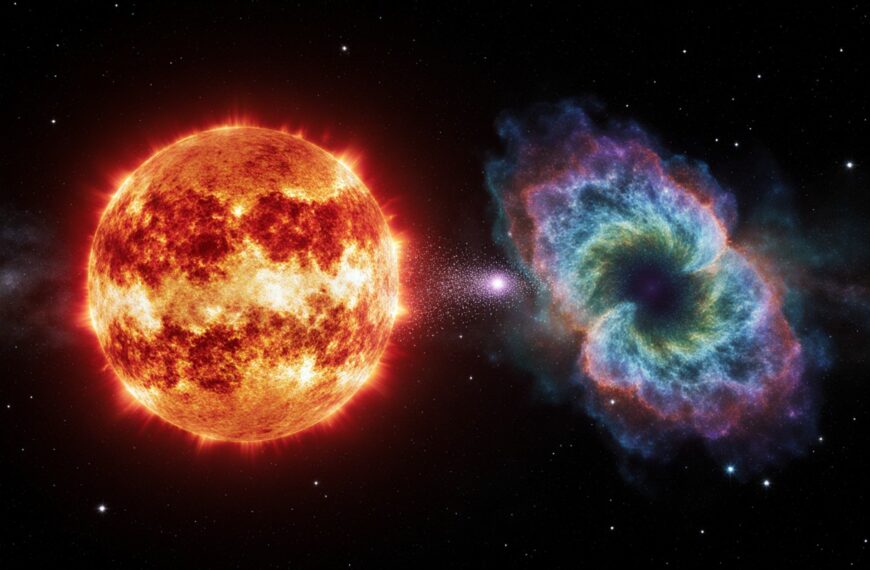 太陽的最終命運：從紅巨星到行星狀星雲的劇變