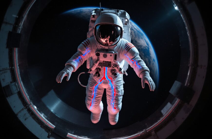 太空長期飛行會如何影響血管健康？
