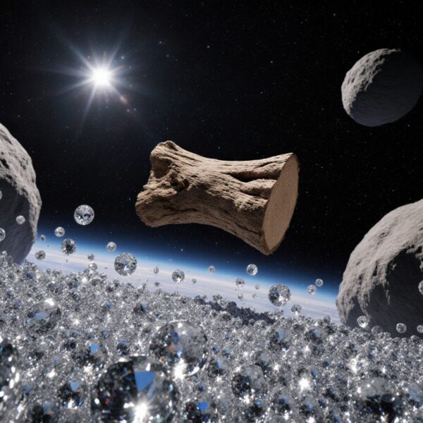 在宇宙中，木材比鑽石更稀有！