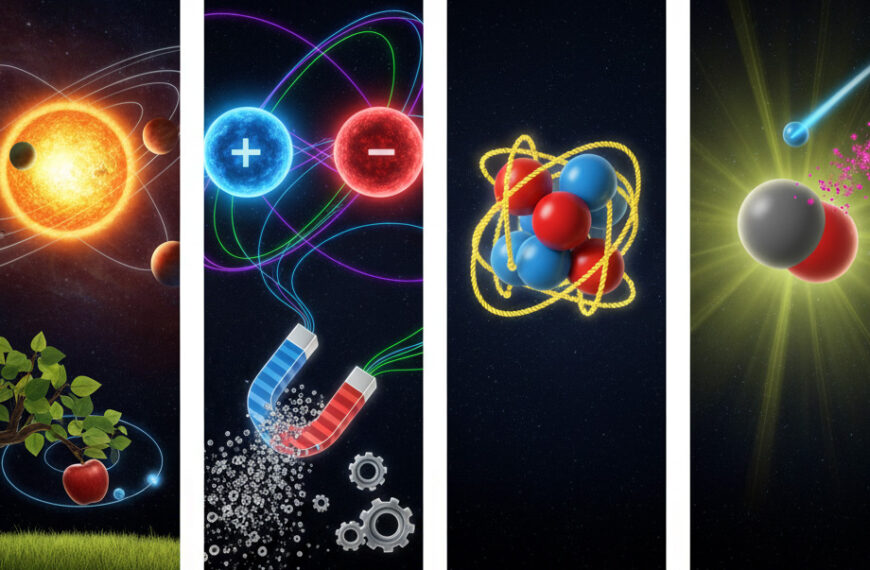 【深造物理】四種基本交互作用力