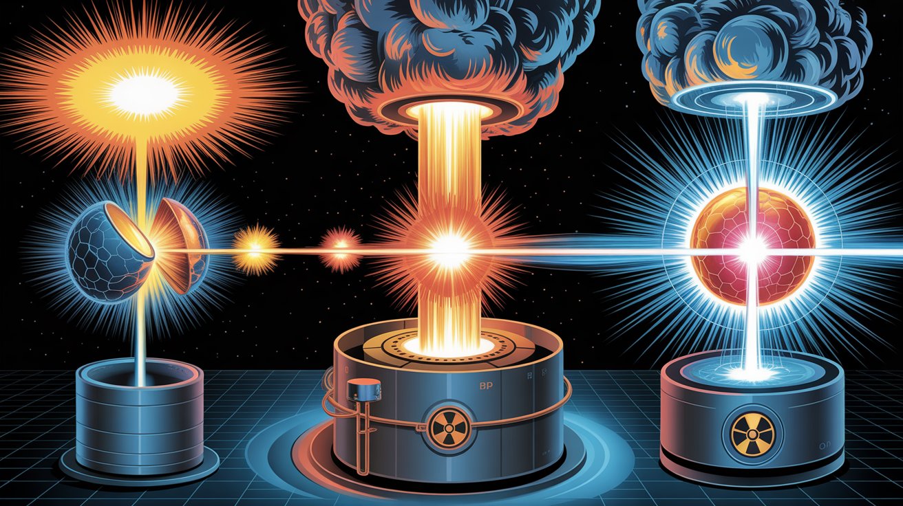 【核能3】認識核聚變、氫彈與中子彈的物理原理，人造太陽有可能嗎？
