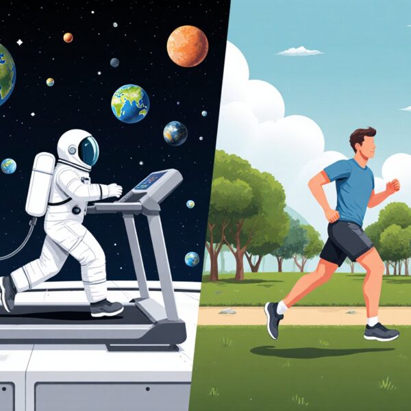 為何在無重力跑步2小時只等於地表跑20分...