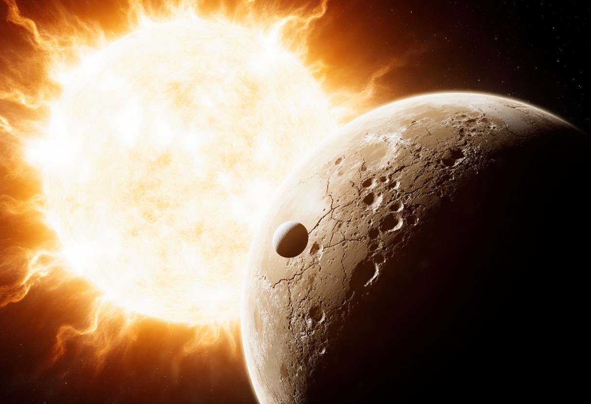 其實太陽不是燃燒的火球！