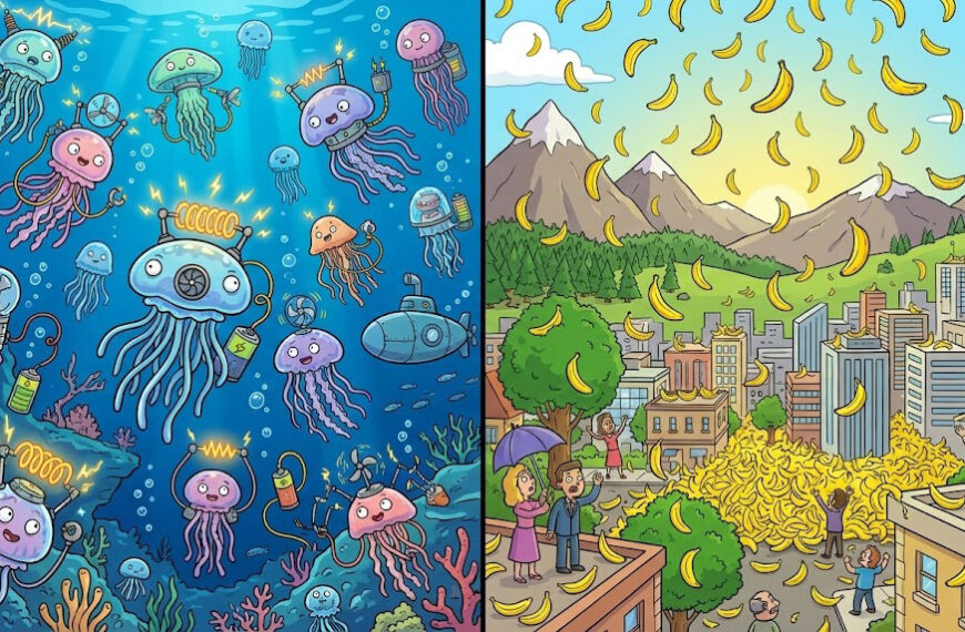 水母能發電？下雨變成下香蕉會怎樣？