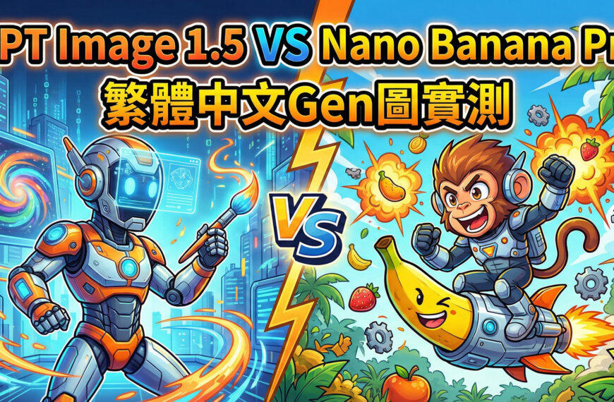 GPT-Image 1.5與Nano Banana Pro實測對比