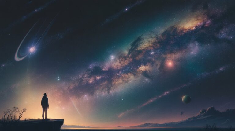 在如此巨大的宇宙中，人類生存的意義是？