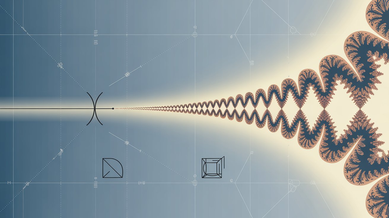 【分形1】一條線為何可以「一點幾維」？